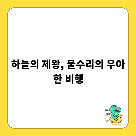하늘의 제왕, 물수리의 우아한 비행