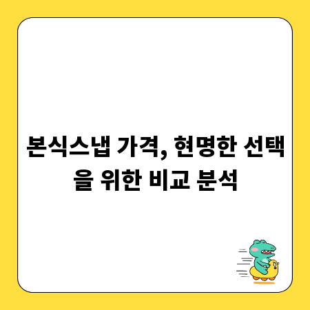 본식스냅 가격, 현명한 선택을 위한 비교 분석