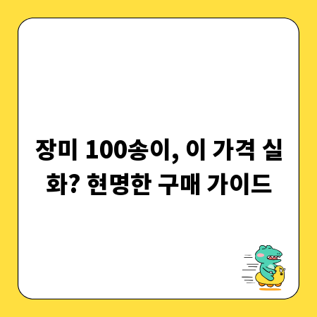 장미 100송이, 이 가격 실화? 현명한 구매 가이드